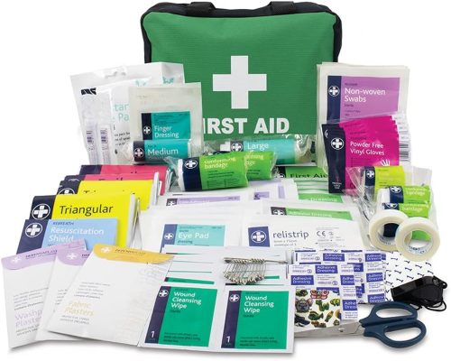 Trousse De Premiers Soins À Garder Dans Votre Voiture, À La Maison, Au Travail, En Vacances - Comprend L'essentiel Pour Les Situations D'urgence Quotidiennes, 220 Pièce